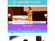 Tablet Screenshot of marcandoelpolo.com
